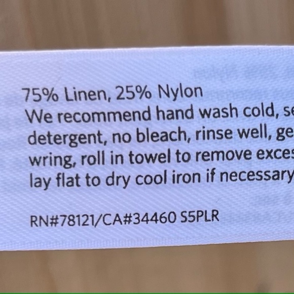 EILEEN FISHER long-length linen v-neck vest - grey (medium) - Picture 4 of 4